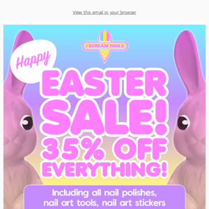 🐣35% off everything EASTER SALE starts NOW!