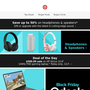Deal alert: Headphones and speakers up to 50% off 🎧
