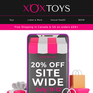 20% OFF Site Wide