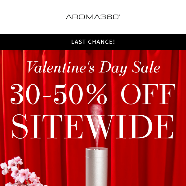 Don't miss our V-Day Sale!