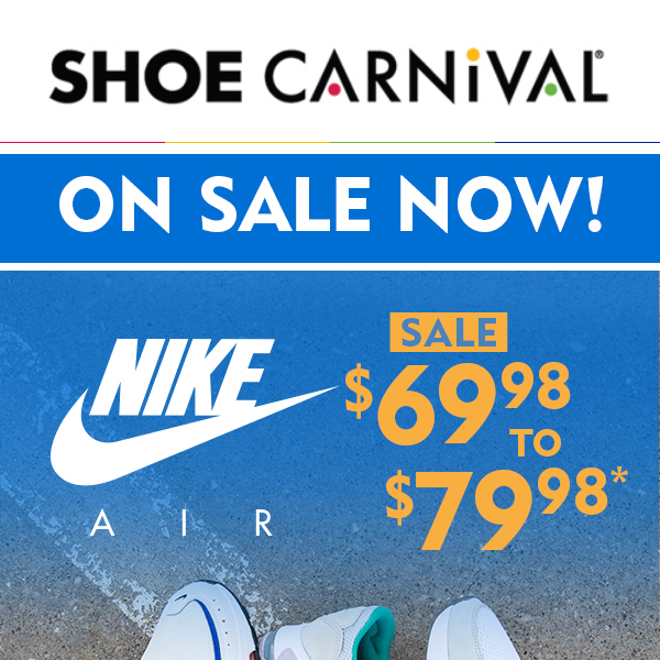 Get Air to the MAX with Nike! - Shoe Carnival