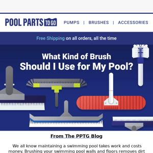 What Kind of Brush Should I Use for My Pool?