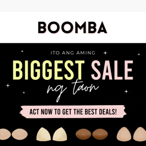 📣ATTENTION! Ito ang aming Biggest Sale ng Taon!