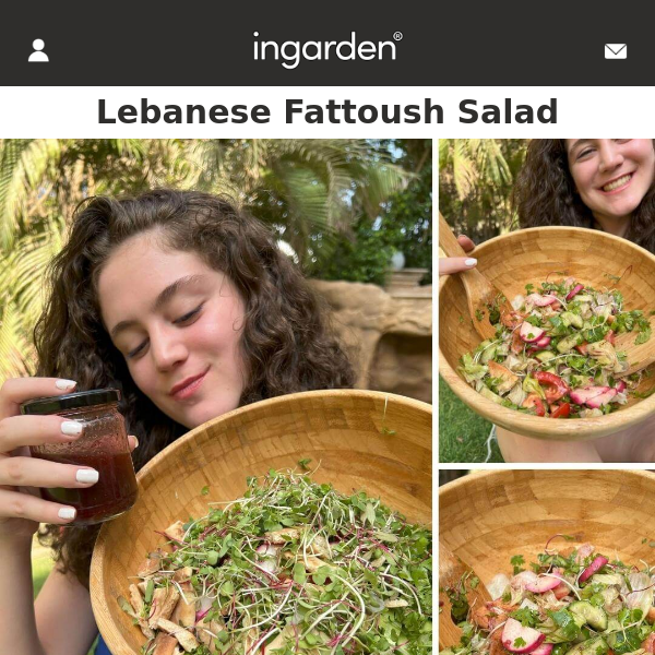 Recipe of the Week: Authentic Lebanese Fattoush Salad 🥗