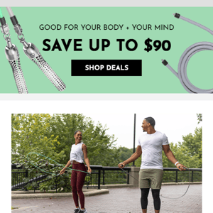 Find Joy in Movement and Save Up to $90