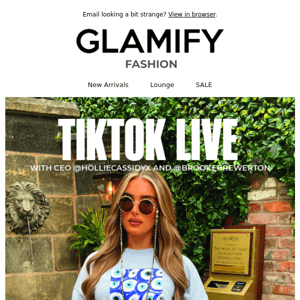 TIKTOK LIVE: New Collection💙⚡