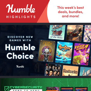 This week at Humble: July Choice is here + more!