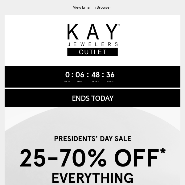 LAST call to snag 25-70% OFF Everything!