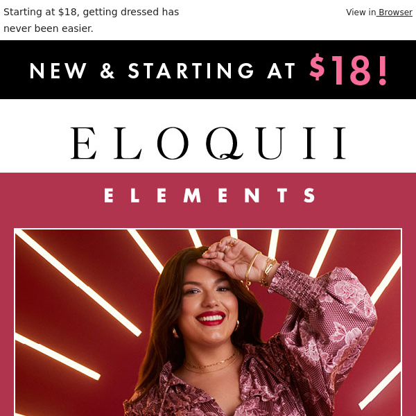 ELOQUII Elements Holiday has arrived!