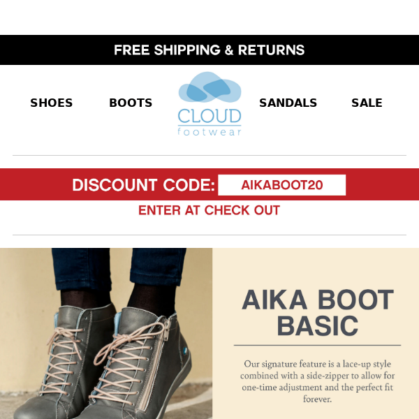 🔥HOT SALE: Aika Boot Sale🔥