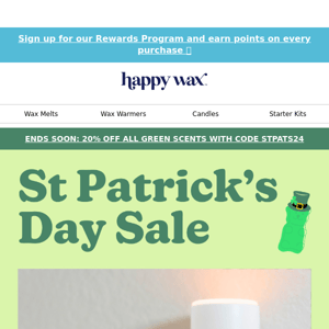 20% Off St. Patrick's Day Sale ☘️