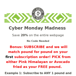 Cyber Monday Madness