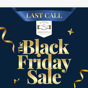 Last Call 📣 25% OFF