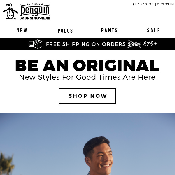 We hand-picked these for you, Original Penguin