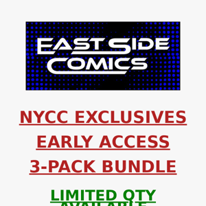 🔥NYCC Exclusives Pre-Sale Tomorrow! Limited 3-Pack Bundle Available🔥