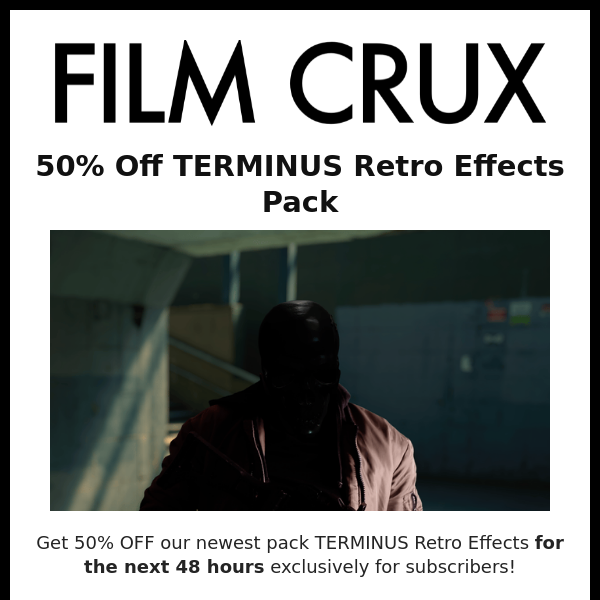 50% Off TERMINUS Retro Effects Pack