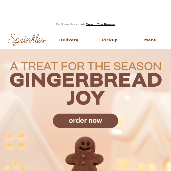 Gingerbread cupcakes: don’t miss out!