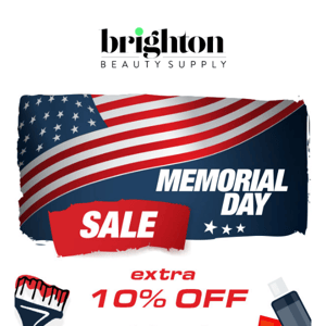 Memorial Day Savings is On. Shop Now! 10% OFF. Use Code: MD10