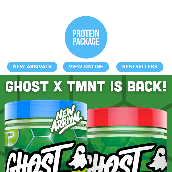 All-New Ghost Supplements! 👻