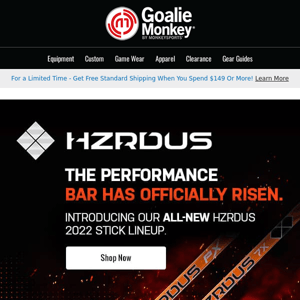 Maximize Your Performance with True HZRDUS Goalie Sticks