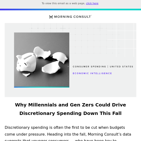 Millennials, Gen Z Could Drive Discretionary Spending Down