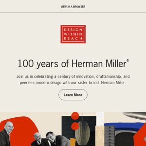 Celebrate 100 years of Herman Miller