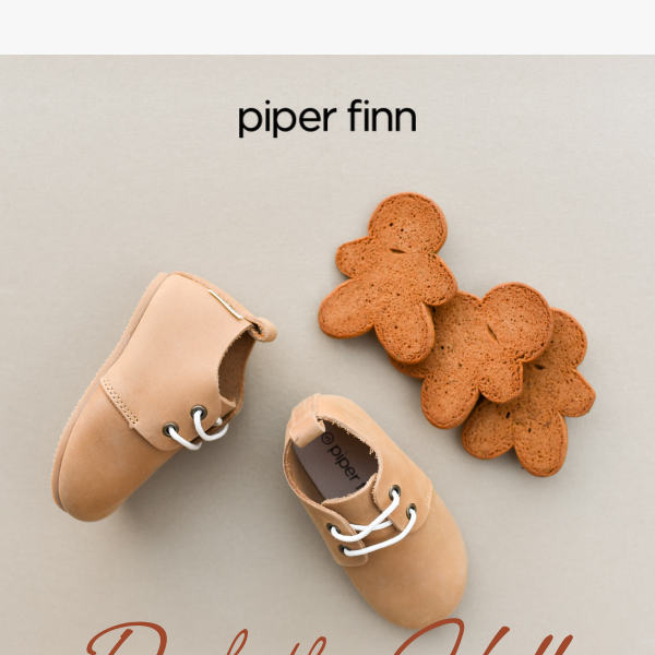 Step into the Season with Piper Finn.