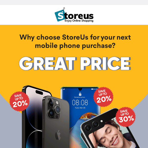 📱 Discover the Latest Mobile Phones at StoreUS! 🚀