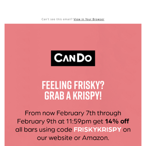 Get Frisky with a Krispy! 💘