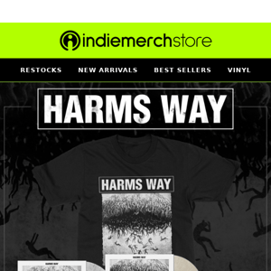 Harm's Way pre-orders!