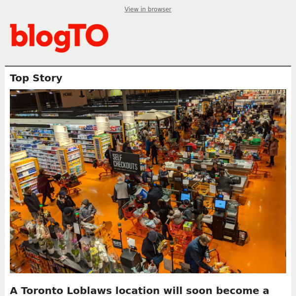 The latest from blogTO