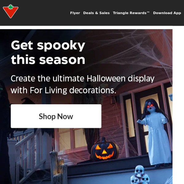 Celebrate Halloween with For Living decorations