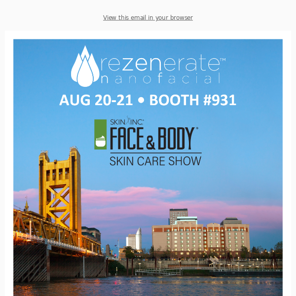 Let's Meet at the Face & Body Skincare Show