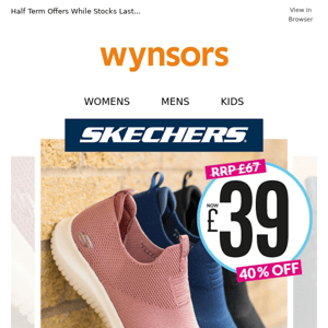 Over 40% Off Skechers | Limited Time Deal ⏳