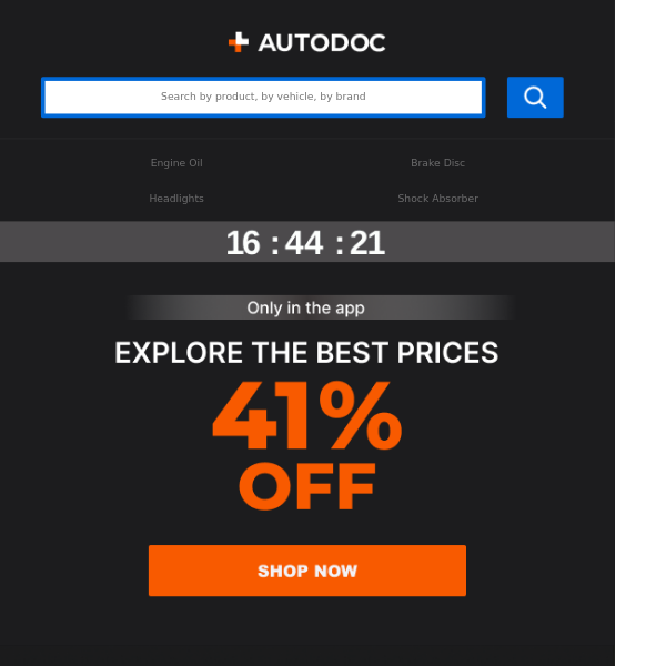 😎 Drive away with the best deals, Autodoc