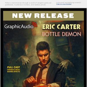 New Release! Eric Carter 6: Bottle Demon by Stephen Blackmoore