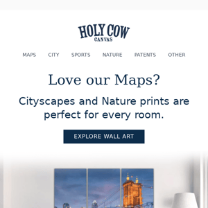 Love our maps, you will love these for every room!