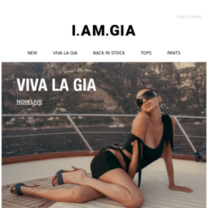 VIVA LA GIA | DROP 6 | NOW LIVE