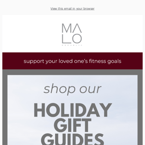 Shop our Holiday Gift Guides!