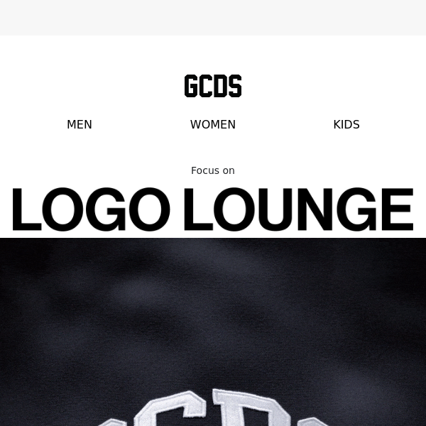 GCDS Collection: Logo Lounge