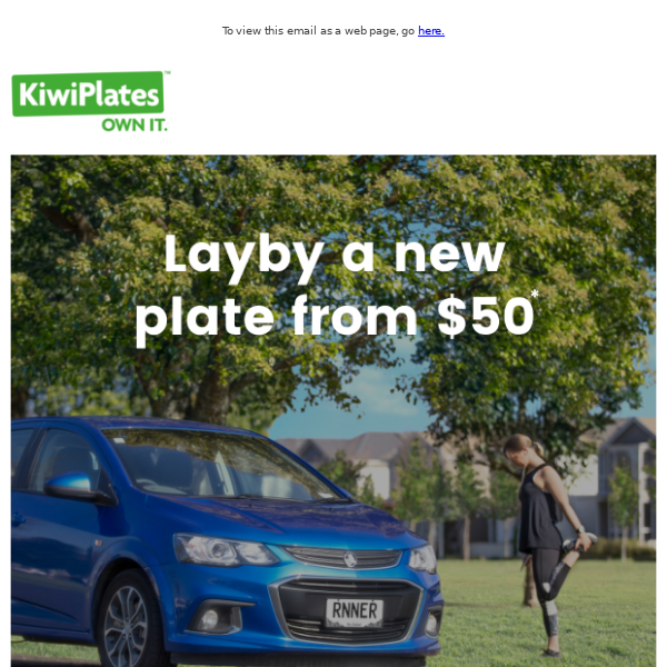Owning a plate just got easier!