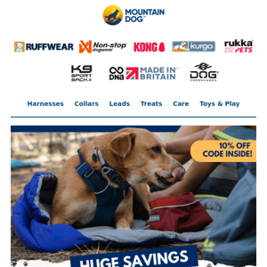 Ruffwear Savings - 10% Off 🐶