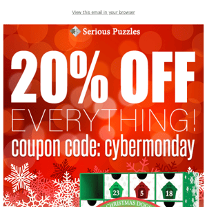 🎁 20% Off Everything! 🎄