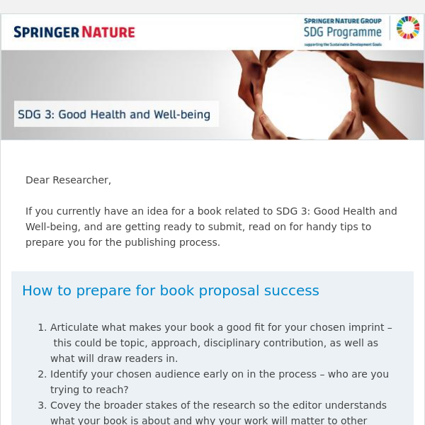 What can you expect on your SDG book publishing journey?