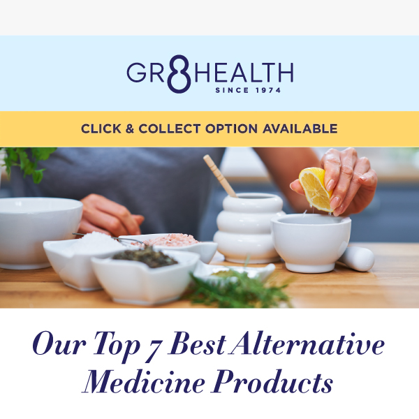 ☑️ Our Top 7 Best Alternative Medicine Products🍀