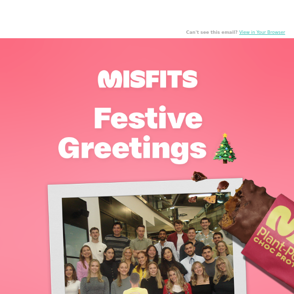 Festive Greetings from Team Misfits 🎄