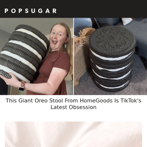 This Giant Oreo Stool From HomeGoods Is TikTok's Latest Obsession