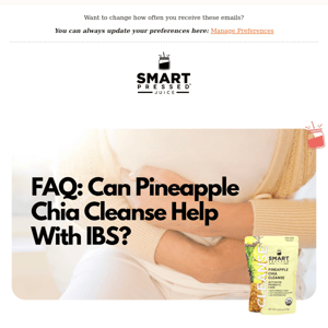 Does Pineapple Chia help with IBS?