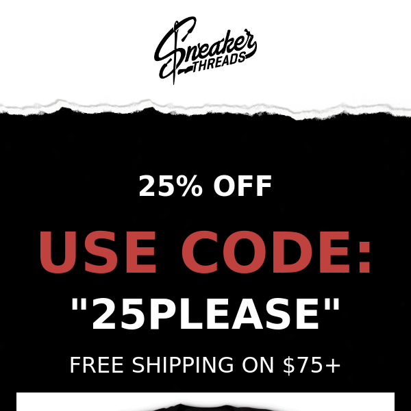 Grab Your 25% Discount Now! Free Shipping on Orders Over $75