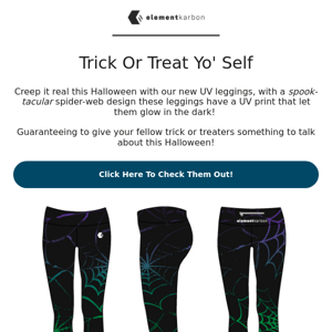 New eerie-sistible leggings now in stock! 🎃